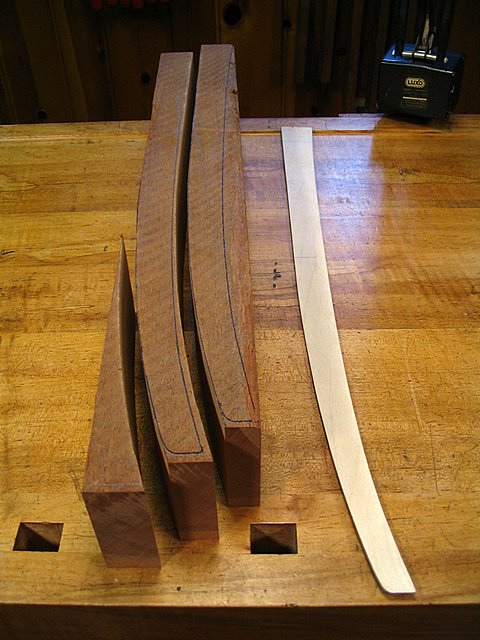 Two Leg Slabs Cut